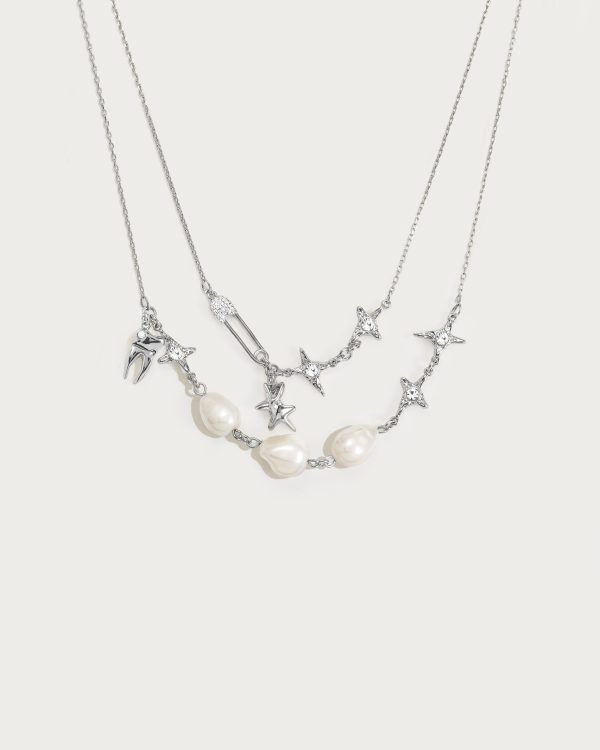 The Mellow Necklace in Silver
