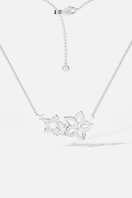 Pearl Blossom Adjustable Necklace