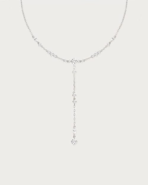 Adriana Necklace in Silver