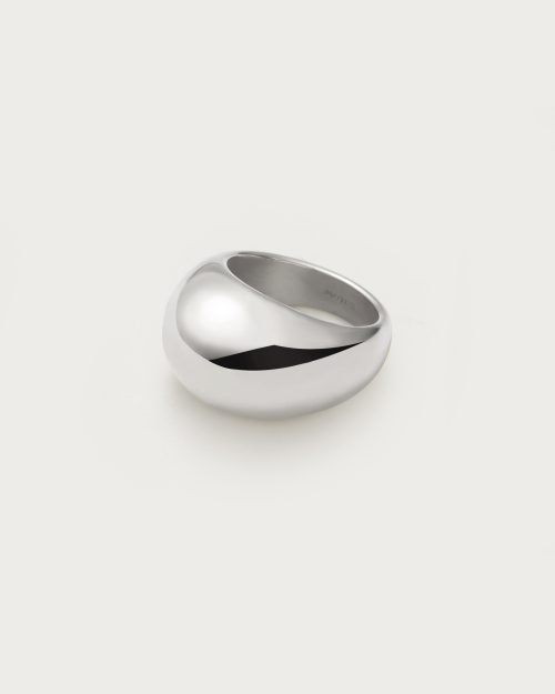 Silver Chunky Ring