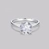 Solitaire Round Diamond Ring (2ct)