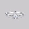 Solitaire Round Diamond Ring (1ct)