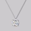 Solitaire Round Diamond Necklace (2ct)