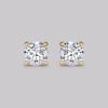 Round Diamond Stud Earrings (0.50ct)