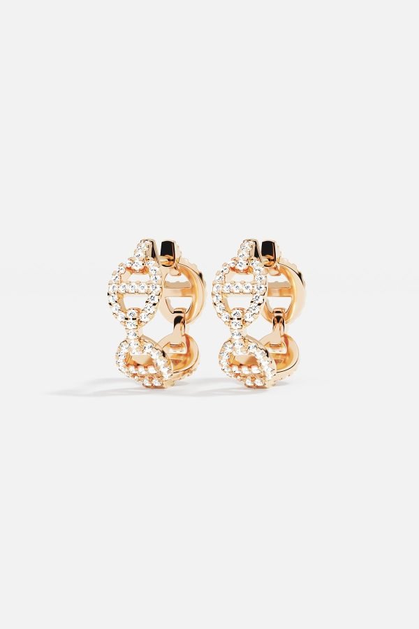 Maille Marine Hoop Earrings
