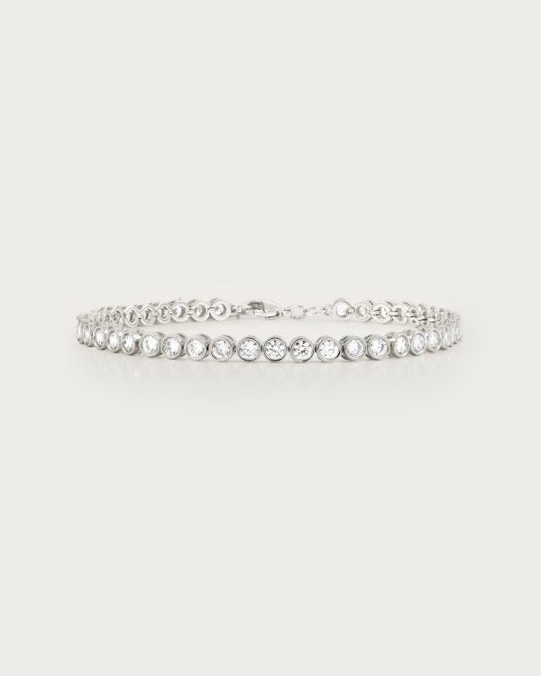 Tennis Bracelet in Silver