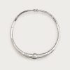 The Muse Choker in Silver
