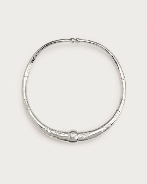 The Muse Choker in Silver
