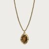 Gold Tiger's Eye Savannah Long Necklace