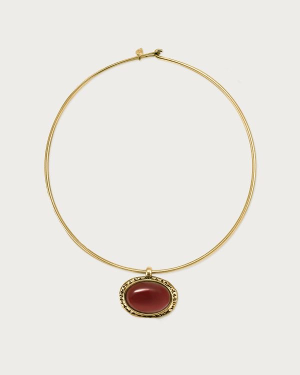 Venus Collar Necklace in Gold