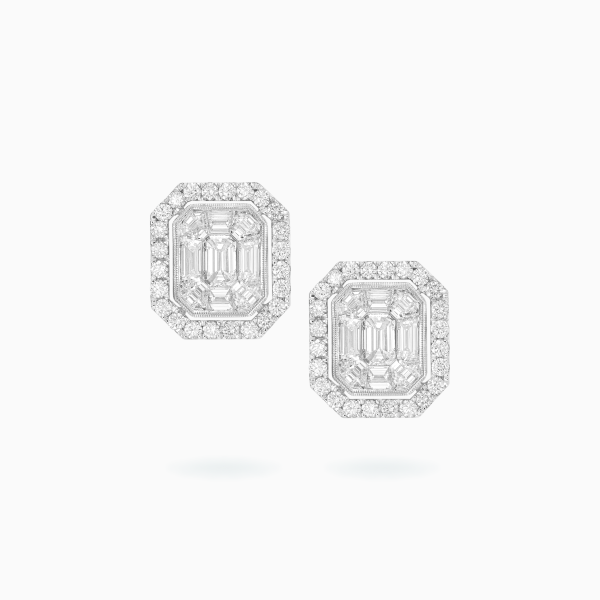 18K White Gold Diamond Ring