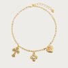 The Sentimental Anklet in Gold