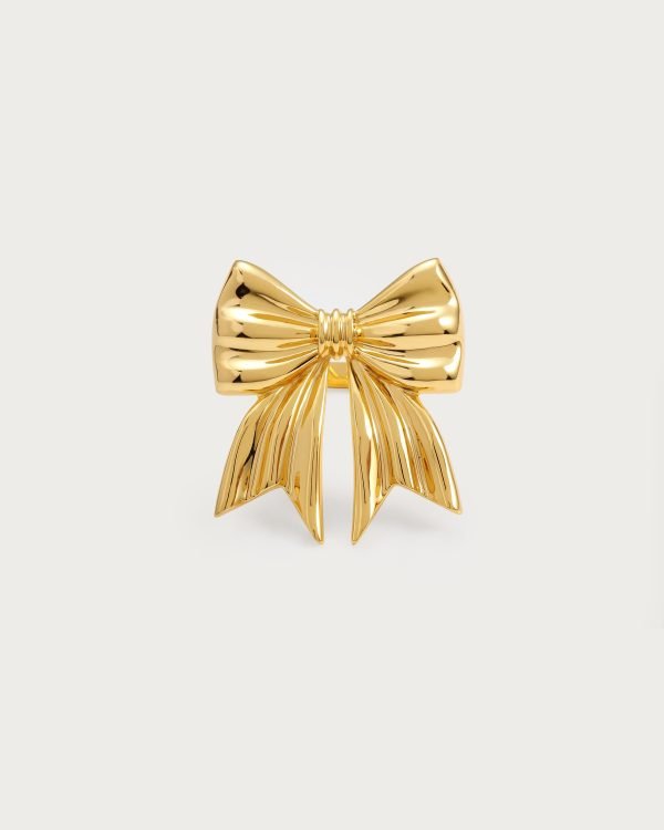 Bow Ring in Gold