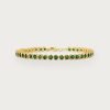 Emerald Tennis Bracelet in Gold